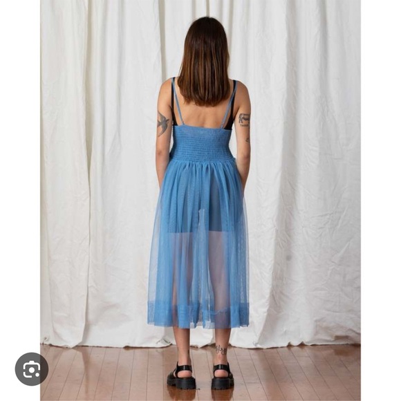 Ali Golden Mesh ballerina dress, size S - Picture 3 of 8